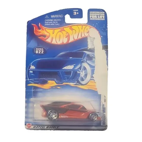 Hot Wheels 2002 First Editions Nomadder What 10/42 Tangerine 22 Diecast 1:64 NEW