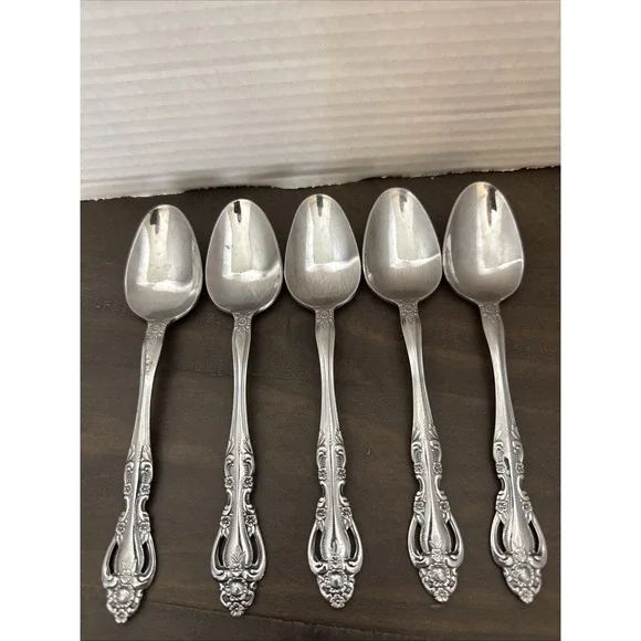 Imperial‎ Classic Baroque Soup Spoons Stainless Korea Set Of 5