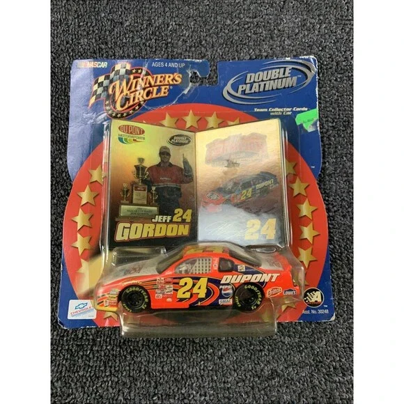 Action NASCAR Jeff Gordon Dupont #24 Diecast 1:43 Winners Circle Dbl Platinum