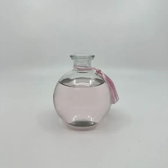 Pier 1 Imports Pink Champagne‎ Reed Diffuser Oil Glass Bulb Bottle No Reeds 8oz