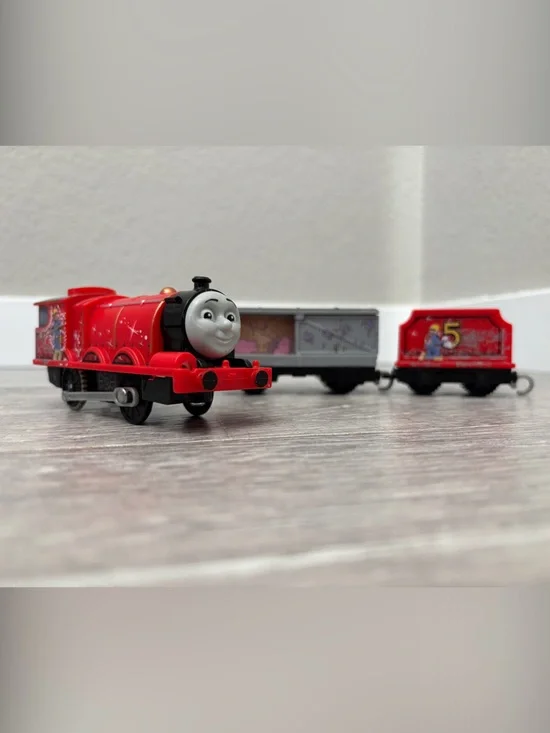 Talking James and Tenders Motorized Trackmaster - Thomas & Friends WORKS!