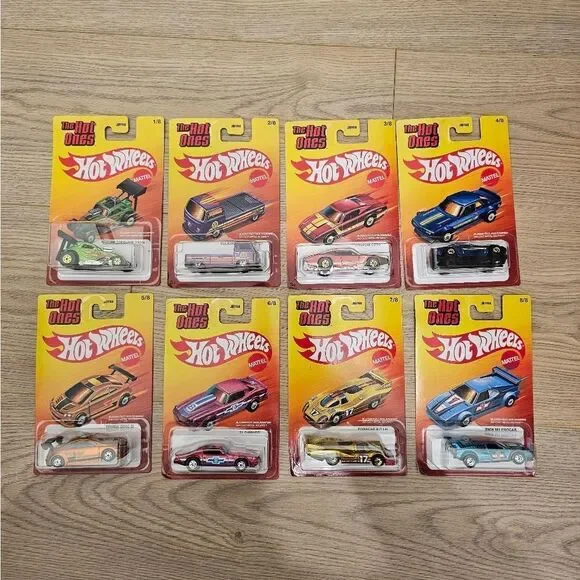 Hotwheels The Hot Ones Full Set