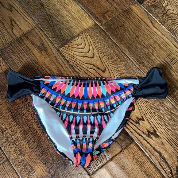 PINK Victoria's Secret Abstract Print Bikini Bottom