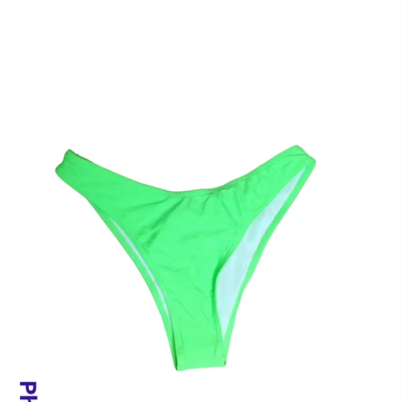 Shein green bikini Swimwear bottom size S