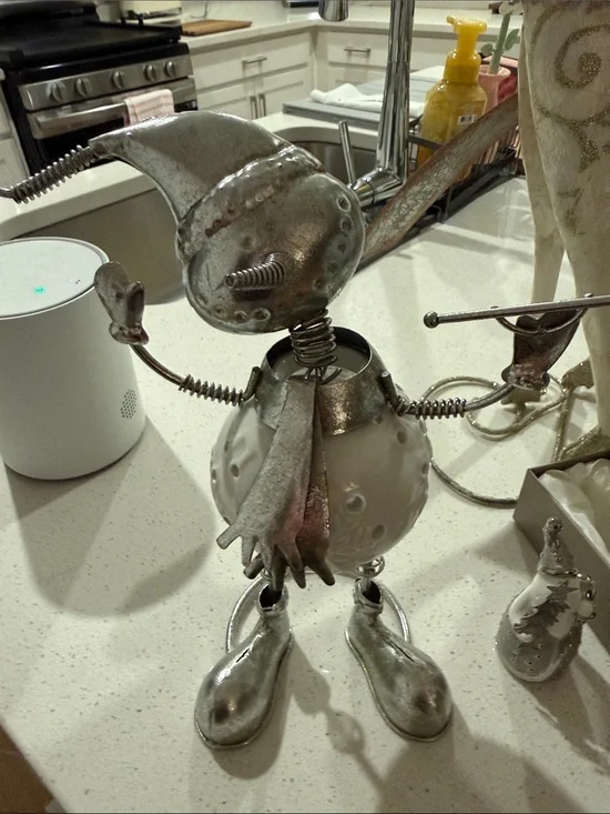 Pier 1 Snowman Tea Light Holder