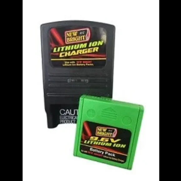 New Bright Combo New Bright 9.6v Battery and Charging Adapter for RC Truck