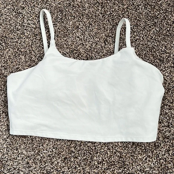 Amazon TikTok Light Green Lemedy Workout Top, worn once