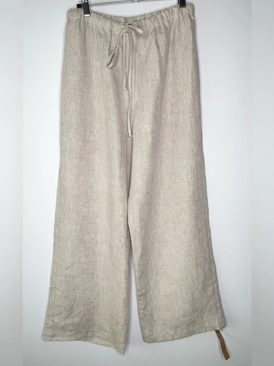 Reformation Olina 100% Linen Pant