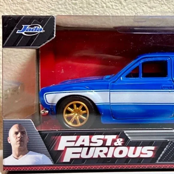 Jada Fast &‎ Furious Brian’s Ford Escort Blue 1:32 Die-cast Car Paul Walker NIP