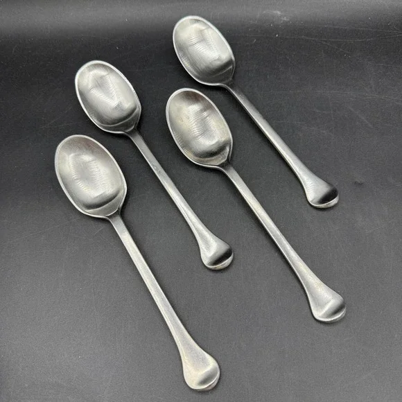 Dansk Kobenhavn‎ Set of 4 Place Soup Spoons Stainless Flatware Replacements MCM