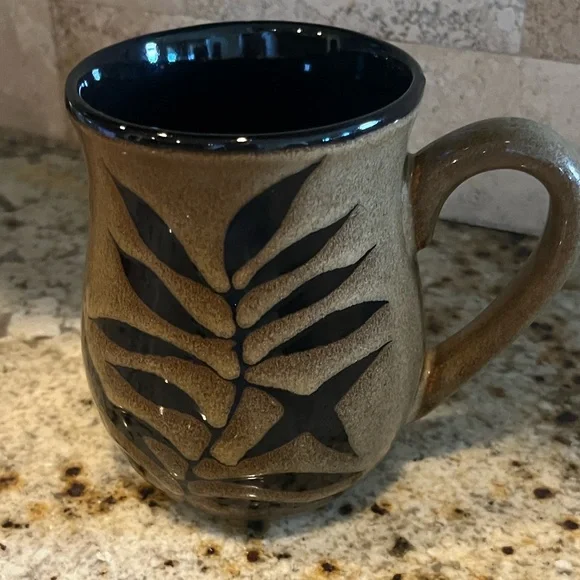 Pier 1 Stoneware Coffee Mug