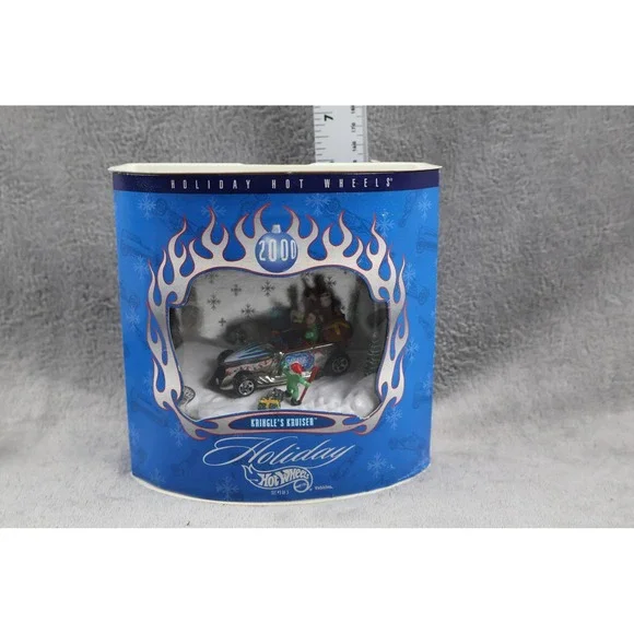 Vintage Hot Wheels Kringle's Kruiser Holiday 2000 Diecast Car Silver Boxed
