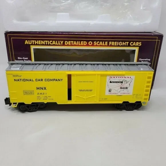 M.T.H. ELECTRIC TRAIN O SCALE REFRIGERATOR NATIONAL CAR COMPANY MT-9402L