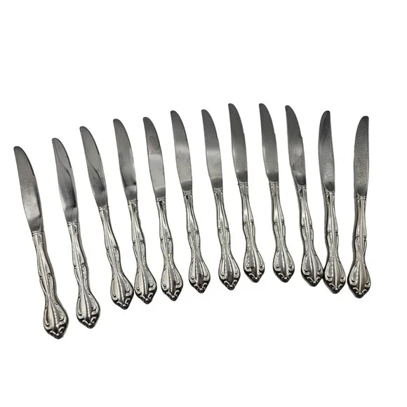Oneida Silver Cantata Butter Knives Set of 12‎ Stainless