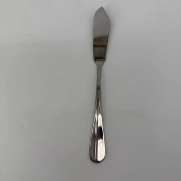 International Silver Simplicity Stainless Steel Butter Spreader 7 Inch Knife