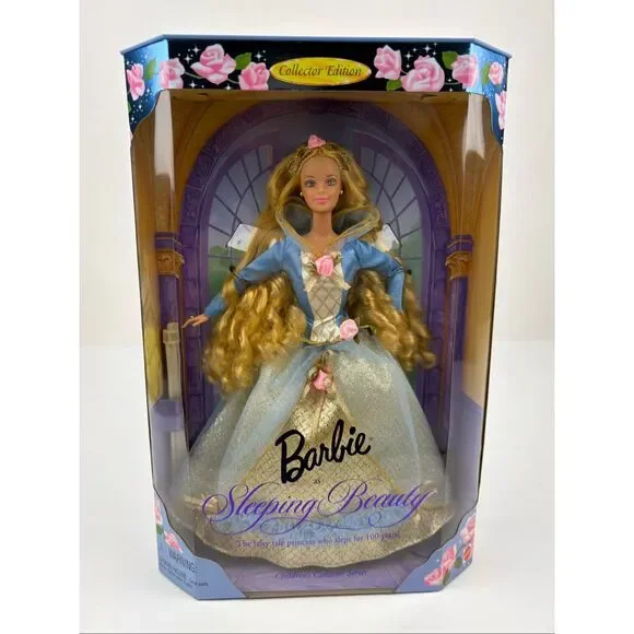 1997 Barbie As Sleeping Beauty Barbie Doll Collector Edition Mattel 18586 NRFB