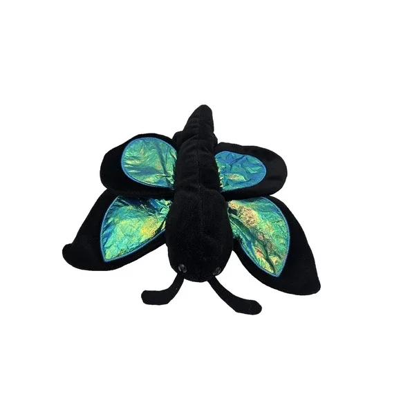 Caltot Black Butterfly Plush 12