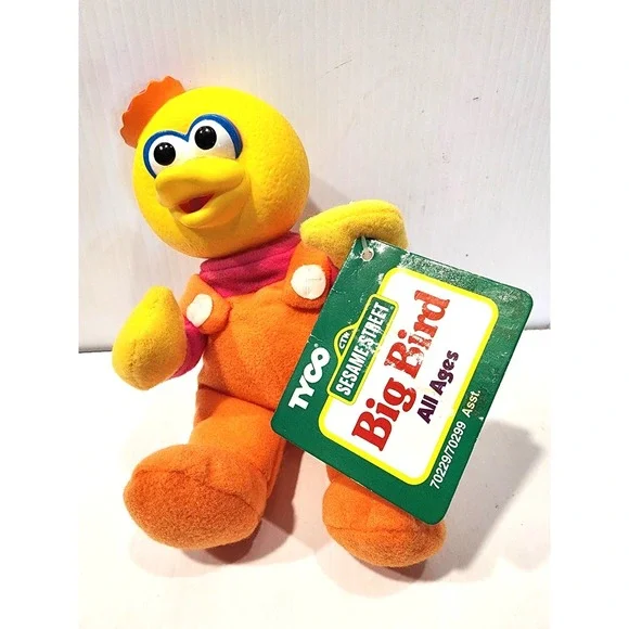 Vintage‎ Tyco Mini Big Bird Sesame Street 6