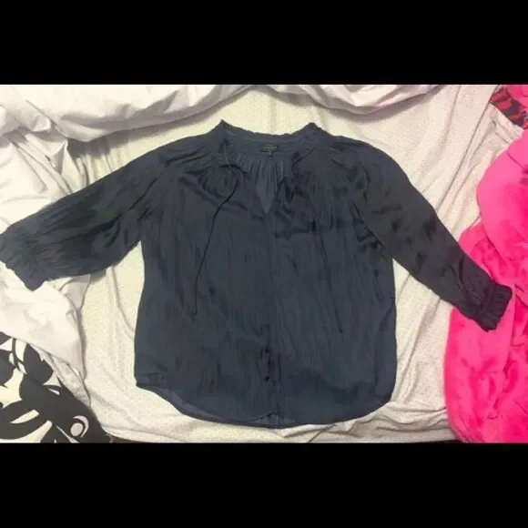 Lucky Brand Black Blouse Sz. S NWOT