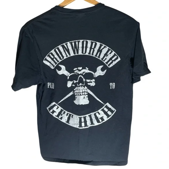 - D4- Iron workers Shirt - Adult Small