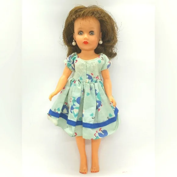 Belle Doll And Toy Corp Little Miss Margie Rare Play Doll Dresses Box Vintage