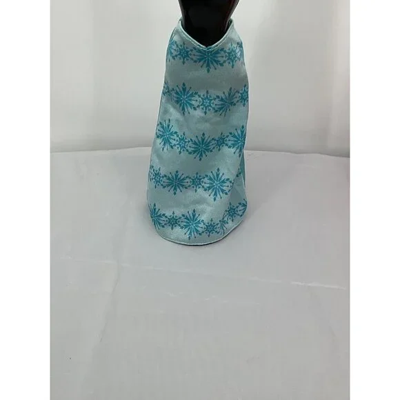 Disney Frozen Elsa Doll Skirt Blue Snowflake Satin Replacement Outfit Clothes