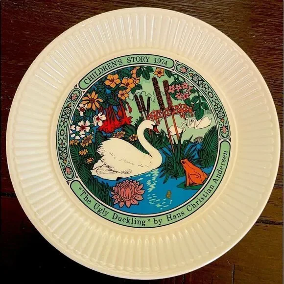 Wedgwood 1974 Children’s Story The Ugly Duckling Plate