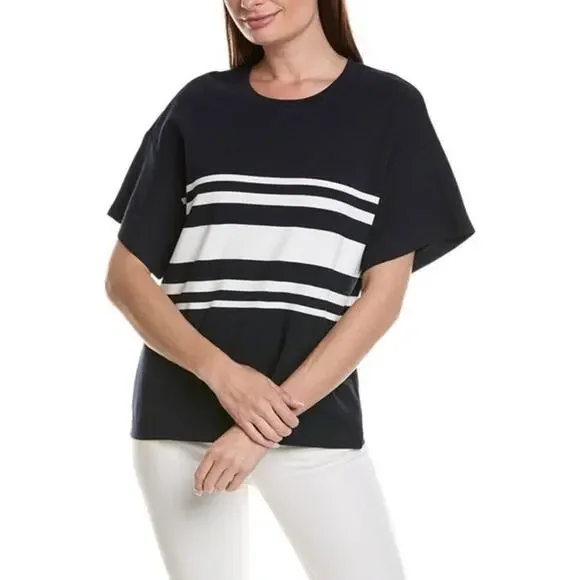 Cabi Catamaran Stripped Tee