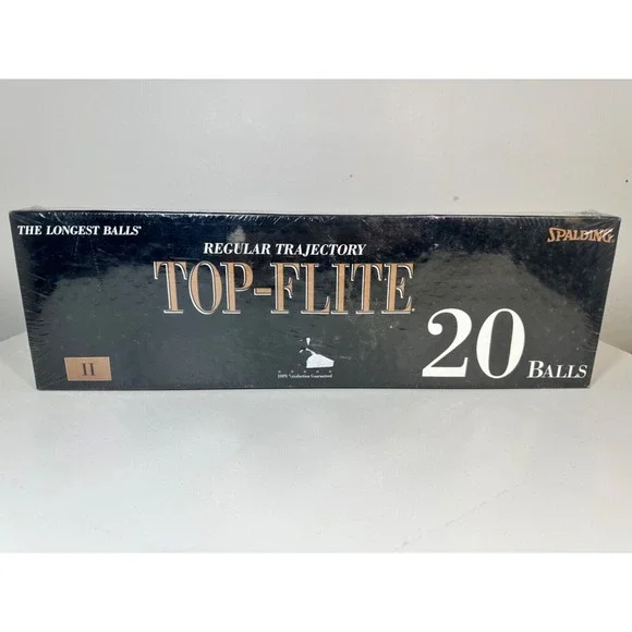 Spalding TOP-FLITE XL - 20 Ball Pack (New‎ Factory Shrink Sealed)