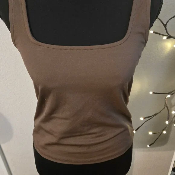 Divided H&M - Small Brown Tank - Pre-owned