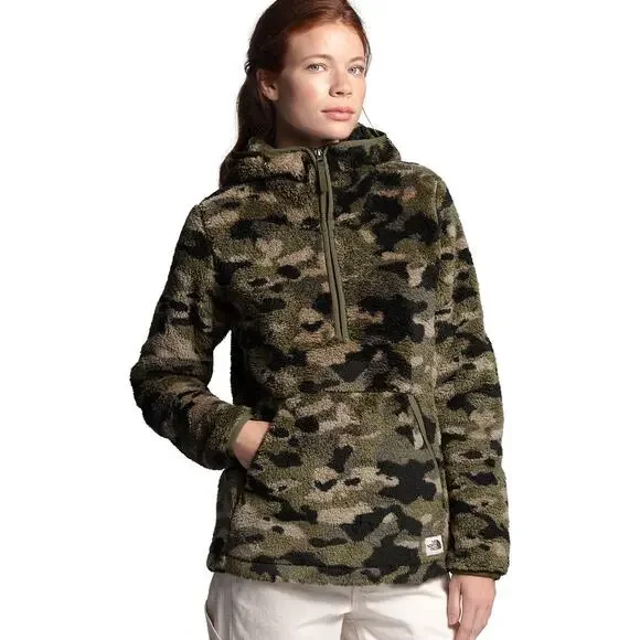The North Face Campshire 2.0 Sherpa Fleece Hooded Pullover Jacket Women’s XL