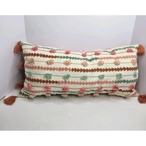 Pier 1 Pillow 23 X 10.5 X 3