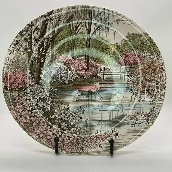 English Gardens Plate by Johnson Brothers