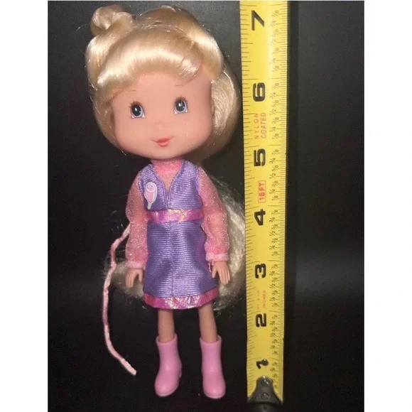 Strawberry Shortcake Doll Kids 7in Purple Excellent Crepes Suzette 2006 Bandai