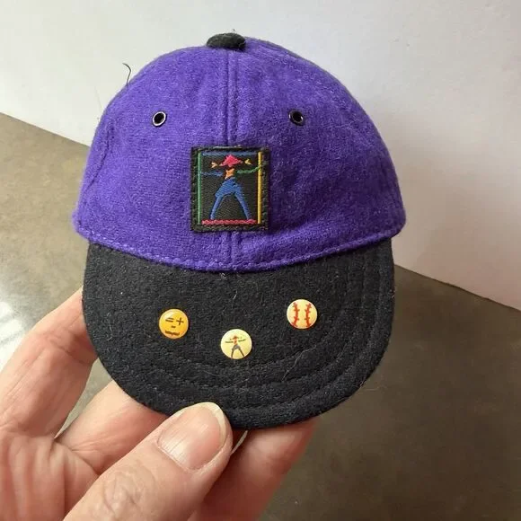 Pleasant Company American Girl of Today Doll Purple Varsity Hat CAP Only 1996