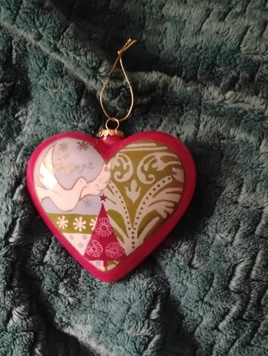 Pier 1 Li Bien Heart Shaped Decorative Ornament - In Gift Box