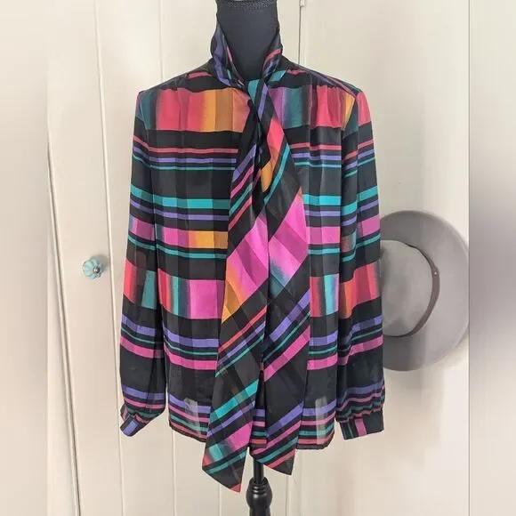 VTG Setiage Top Maximalist Whimsigoth Dark Academia 80s 90s 10 Punchy Prep