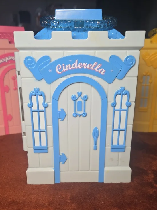 Cinderella Blue Toy Playhouse Door