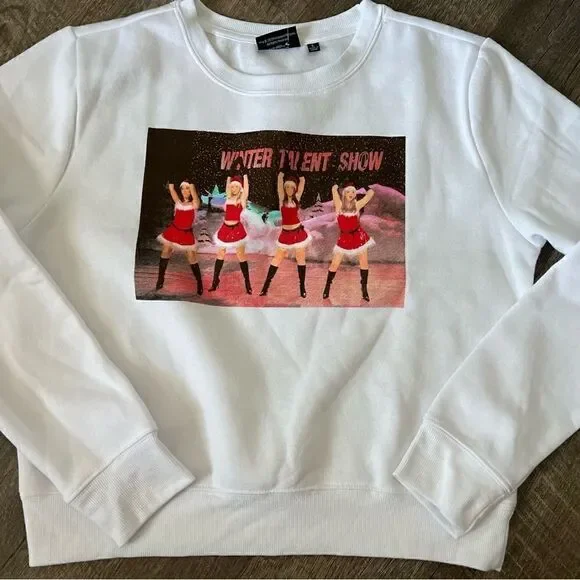 Mean Girls Christmas Sweatshirt-Size Large