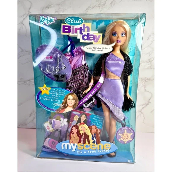 Mattel Barbie ULTRA RARE 2004 “My Scene Club Birthday” Doll