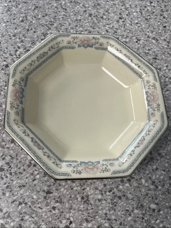 LENOX China Vintage Charleston Octagon Shape Candy Dish