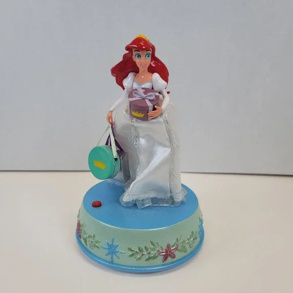 Disney Princess Ariel Musical Spinner Doll Christmas Tunes The Little Mermaid