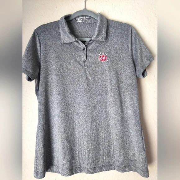 Polo Shirt, Phillips 66, Nike Golf Gray Women's Size L