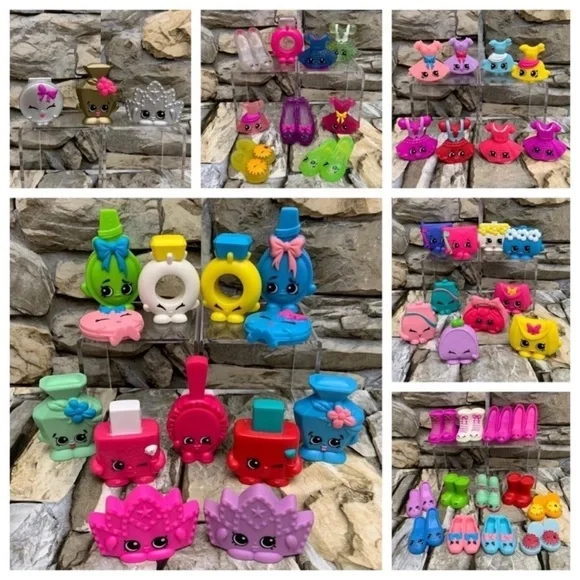 2015 Complete 56 Shopkins McDonalds Happy Place Series 1 Doll Figures Full SET