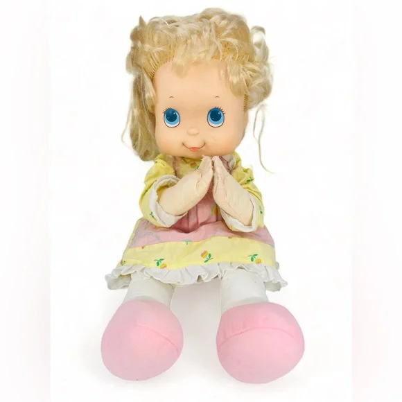 1987 Kenner Special Blessings Those Characters From Cleveland Praying Hands Doll