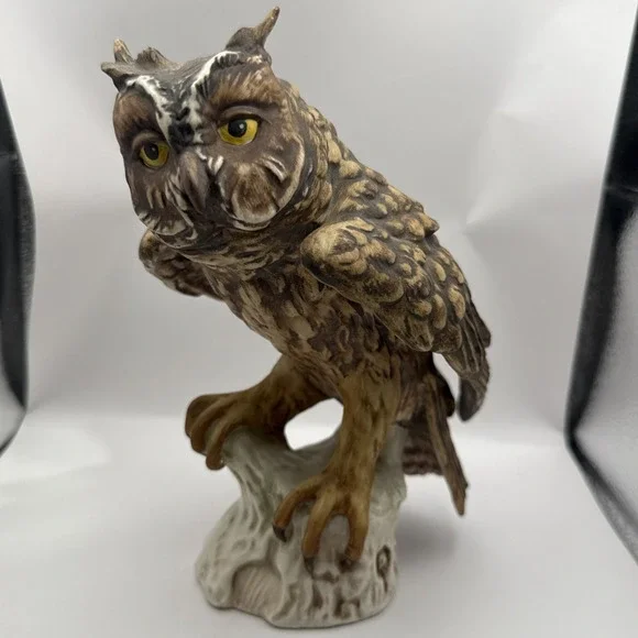Vtg 1969 Goebel Hummel W Germany Screech Owl Porcelain Bird Figurine CV99 Matte