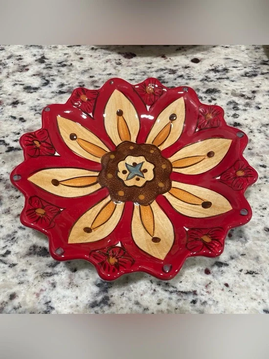 Pier 1 Imports CARYNTHUM Flower Pattern 8
