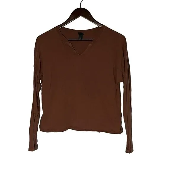 Wild Fable Brown Long Sleeve T-Shirt