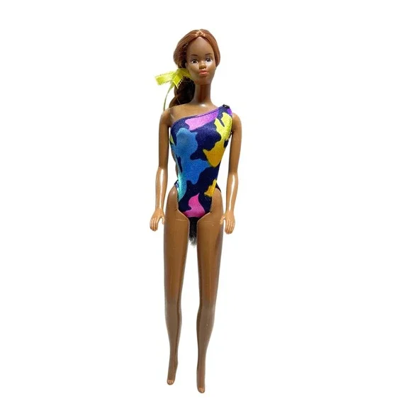Barbie Christie 1985 Vintage Mattel Tropical Long Hair
