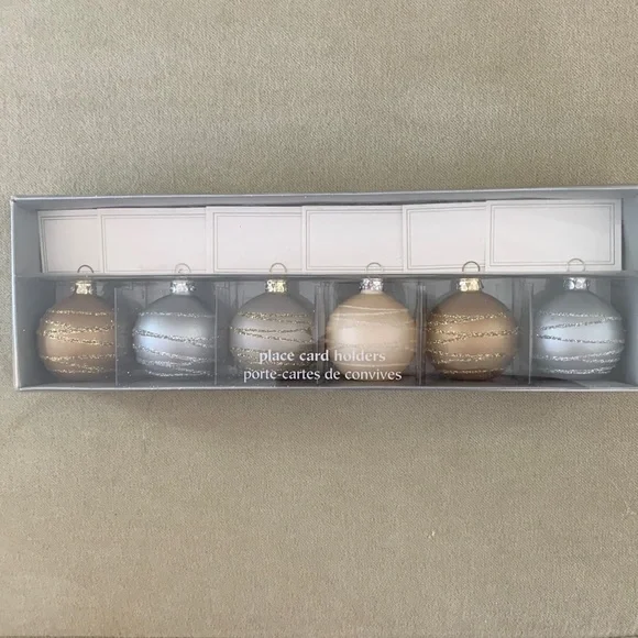 Pier 1 Imports place card holders.